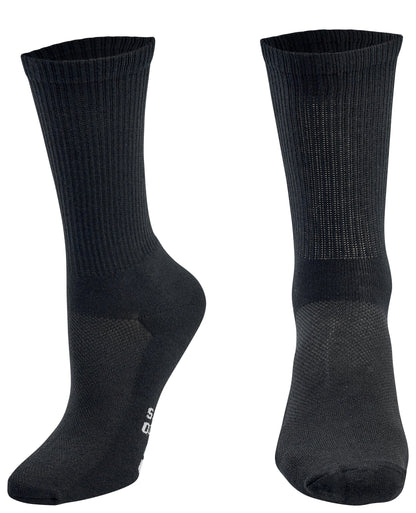 Men's Bamboo Rayon Crew Dress Socks, 3-Pack