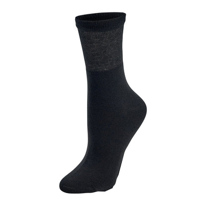 Women's Bamboo Rayon Crew Socks, 3-Pack