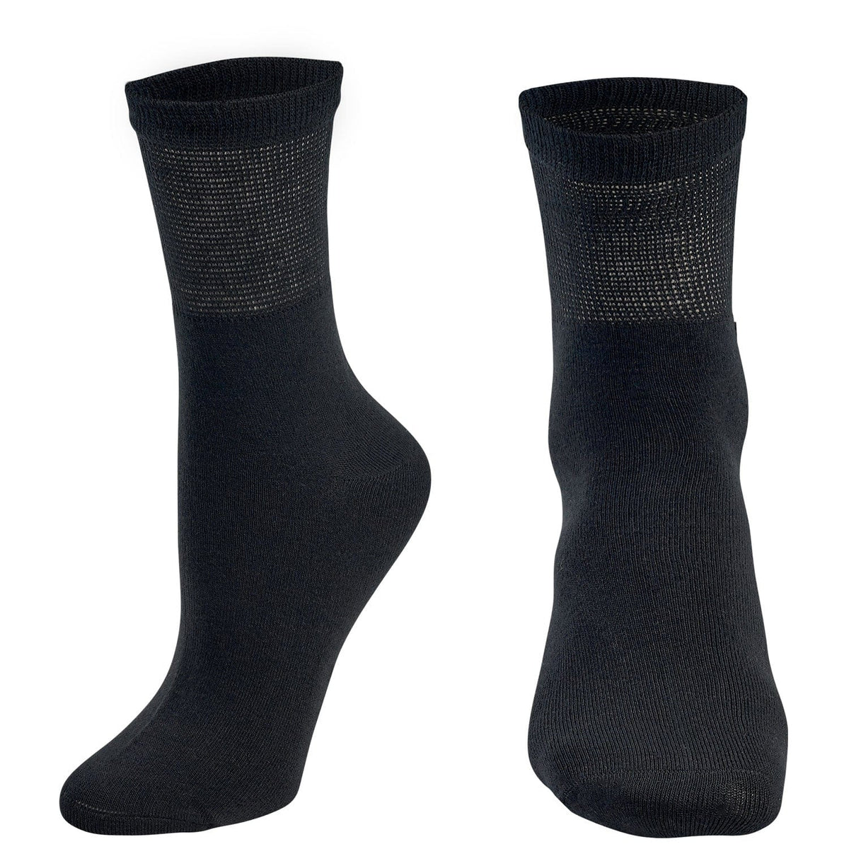 Women's Bamboo Rayon Crew Socks, 3-Pack