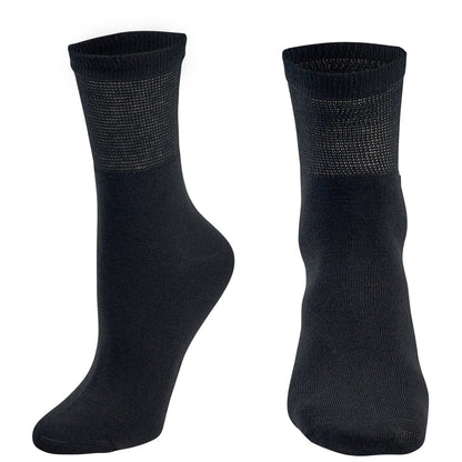 Women's Bamboo Rayon Crew Socks, 3-Pack