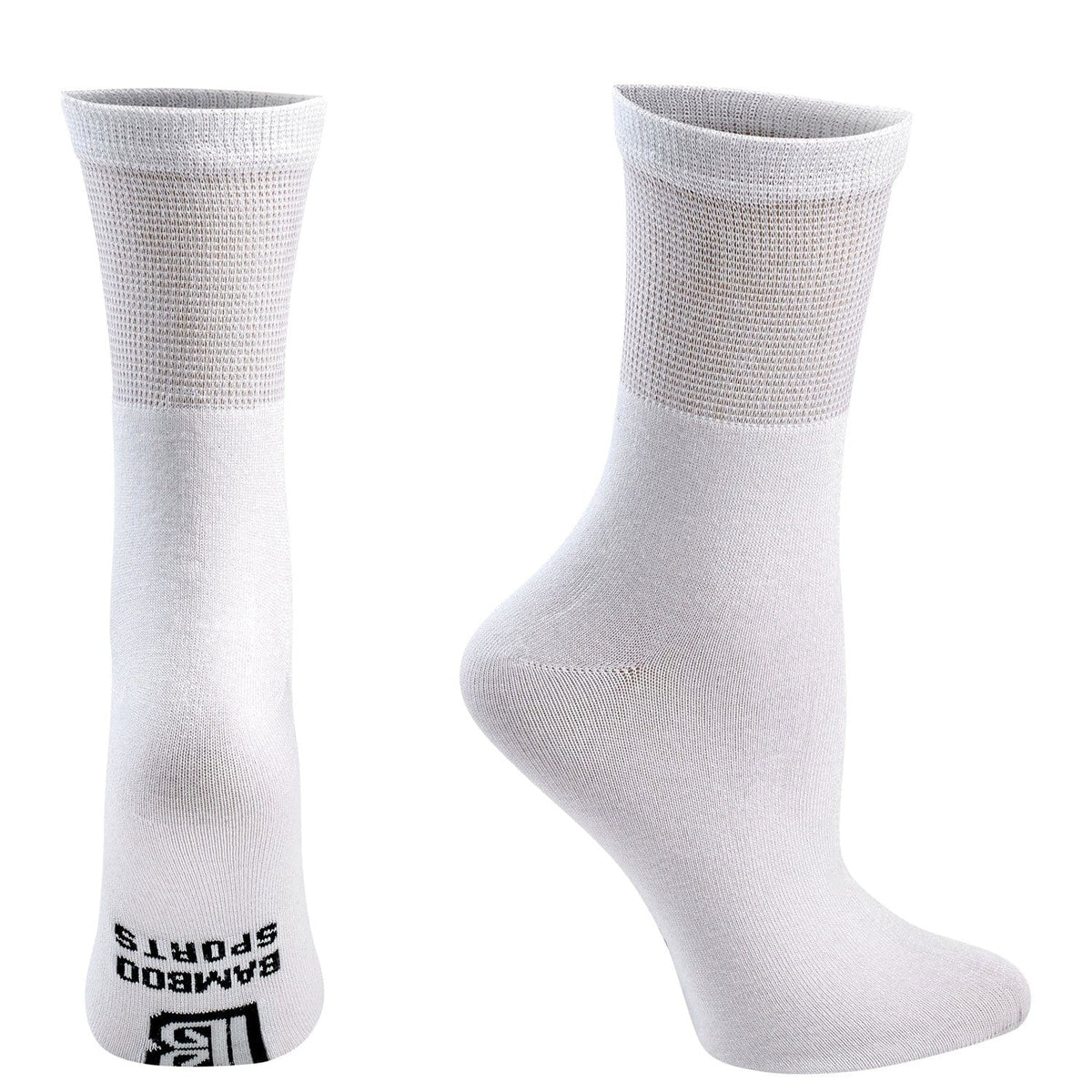 Women's Bamboo Rayon Crew Socks, 3-Pack
