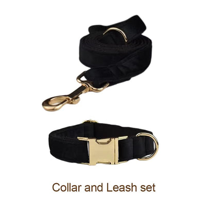 Black Velvet Walking Set