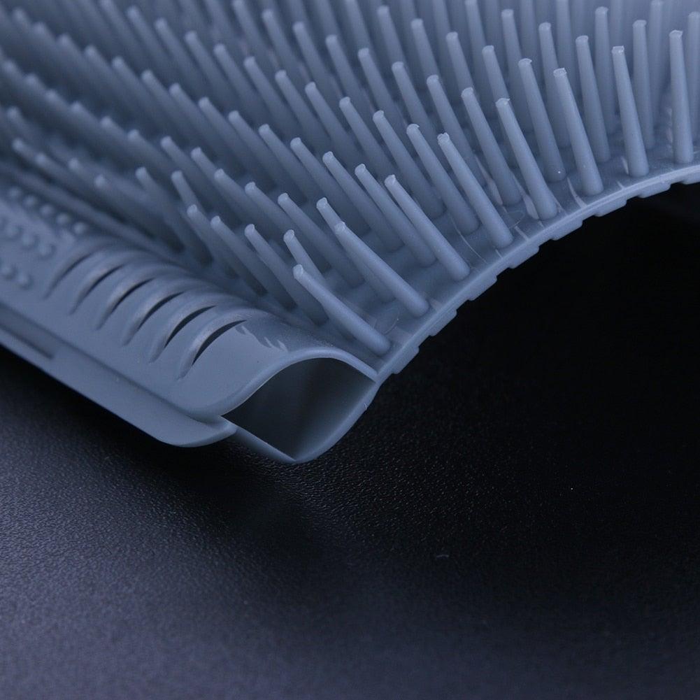 Cat Corner Scratcher and Self-Grooming Brush