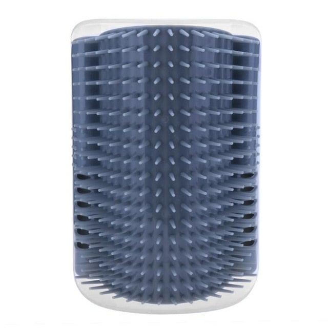 Cat Corner Scratcher and Self-Grooming Brush
