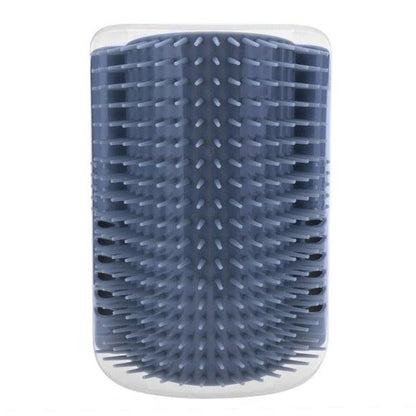 Cat Corner Scratcher and Self-Grooming Brush