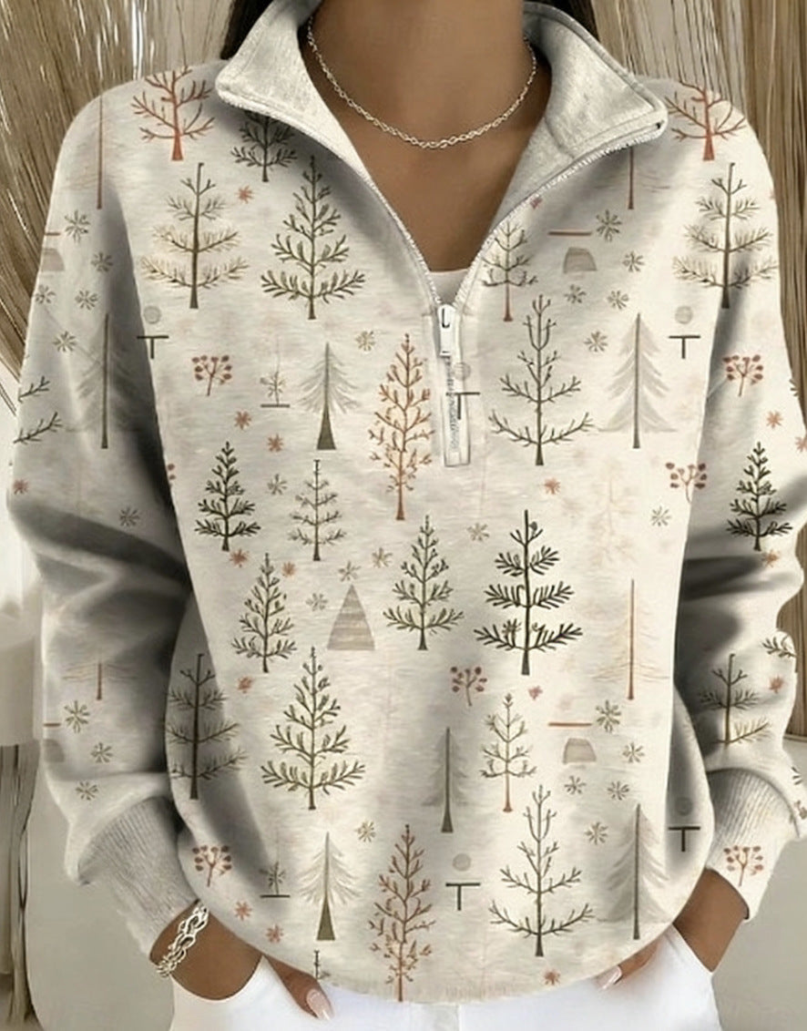 Women's Half-Zip Pullover Hoodie