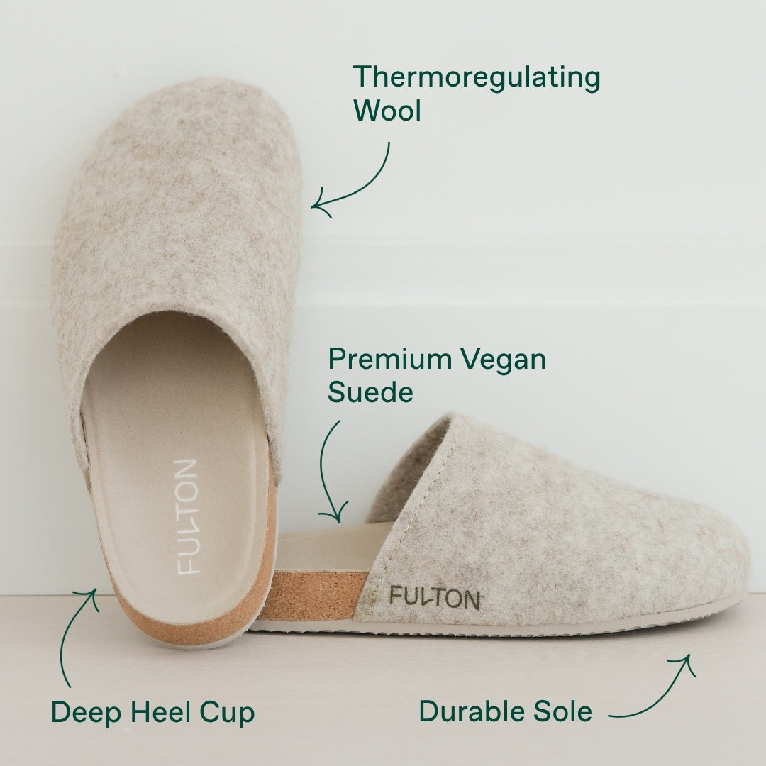 Cork Footbed House Shoes