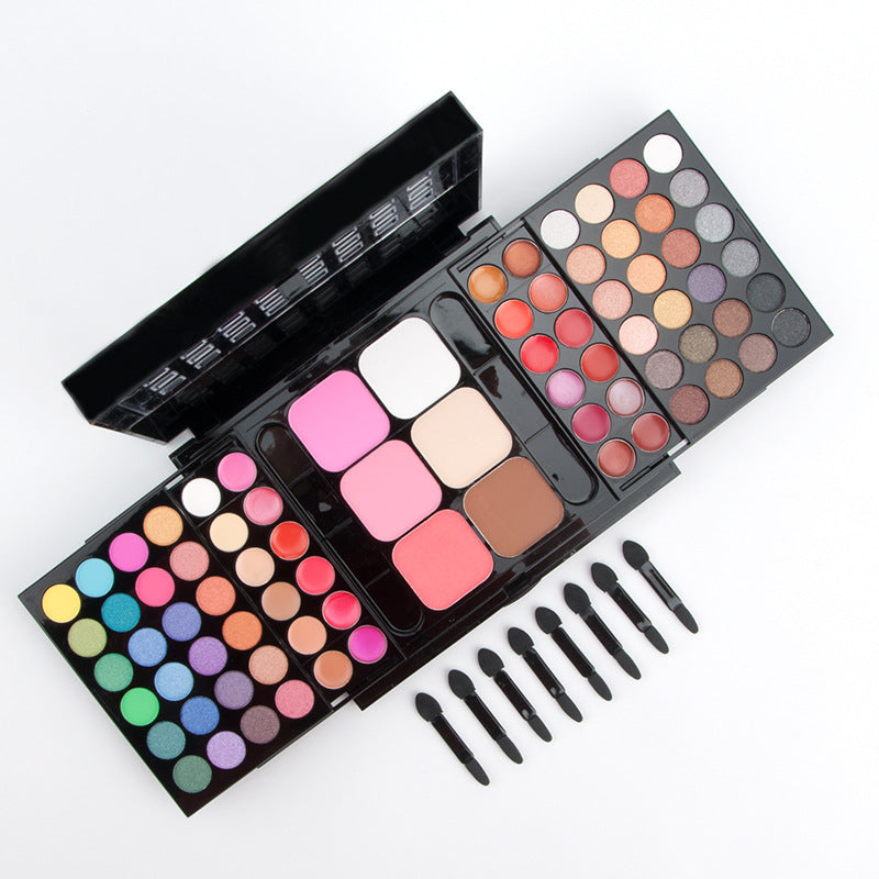 78-Color Makeup Set with Eyeshadow, Lip Gloss and Blush