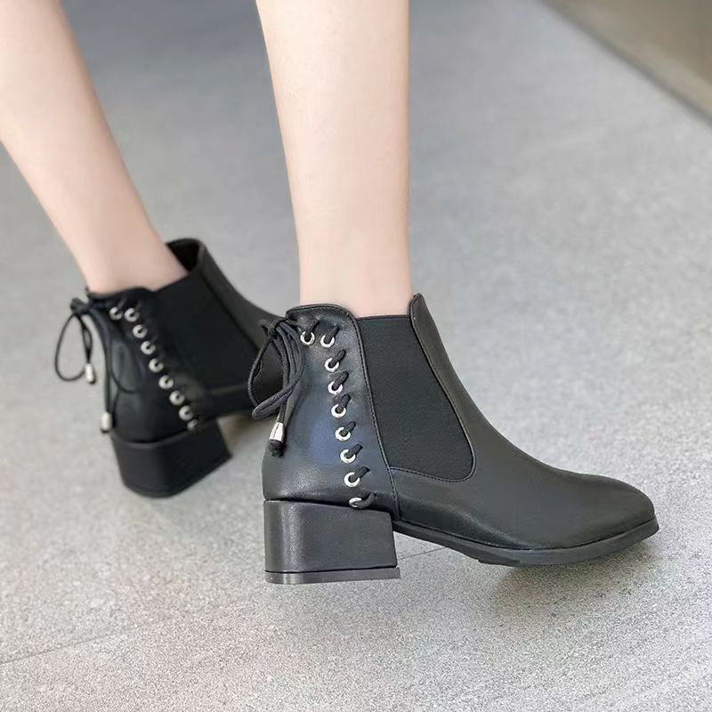 Women's Velvet Warm Martin Booties
