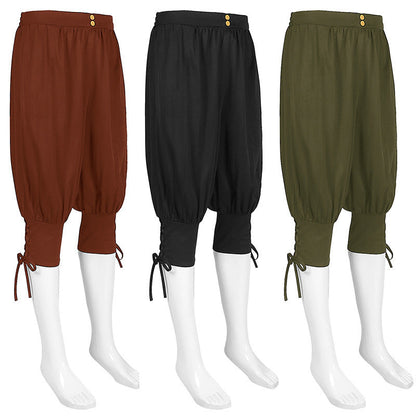 Men's Ankle-Strap Casual Trousers