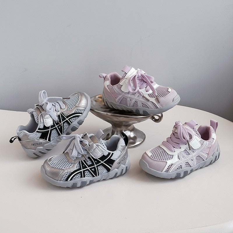 Kids' Soft-Sole Trainer Sneakers