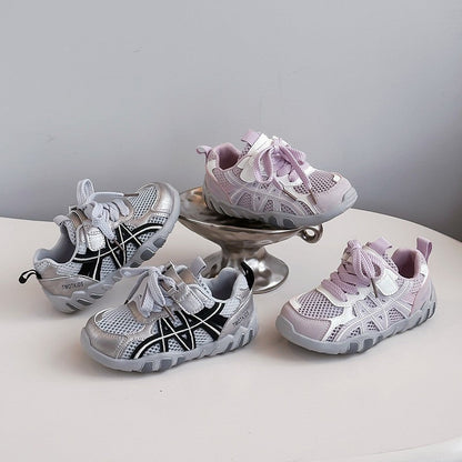 Kids' Soft-Sole Trainer Sneakers