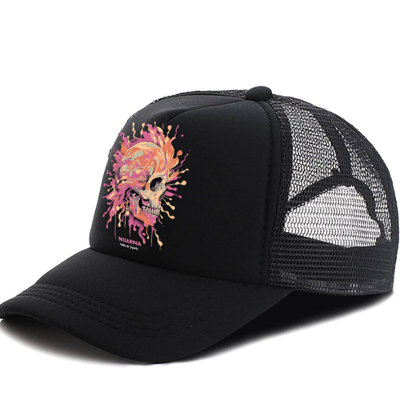 Men's Skull Baseball Cap – 6 Colors