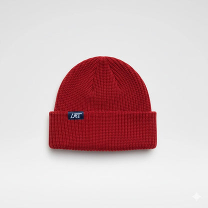 Kids' Fisherman Beanie, Red