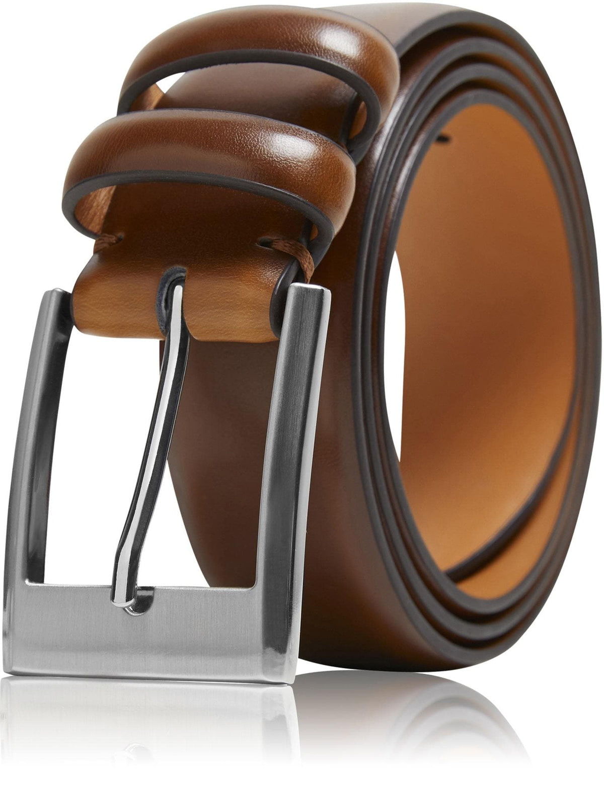 Genuine Leather Belt – Zinc Buckle (1.25 in)