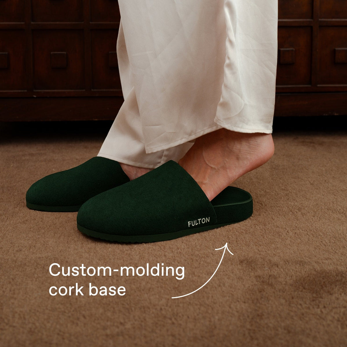 Cork Footbed House Shoes