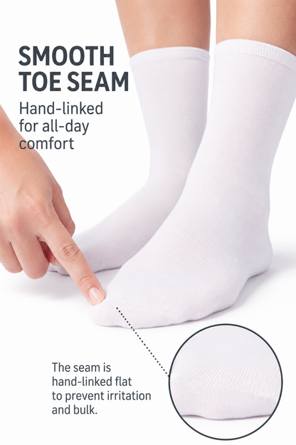 SmoothToe Crew Socks – 5-Pack