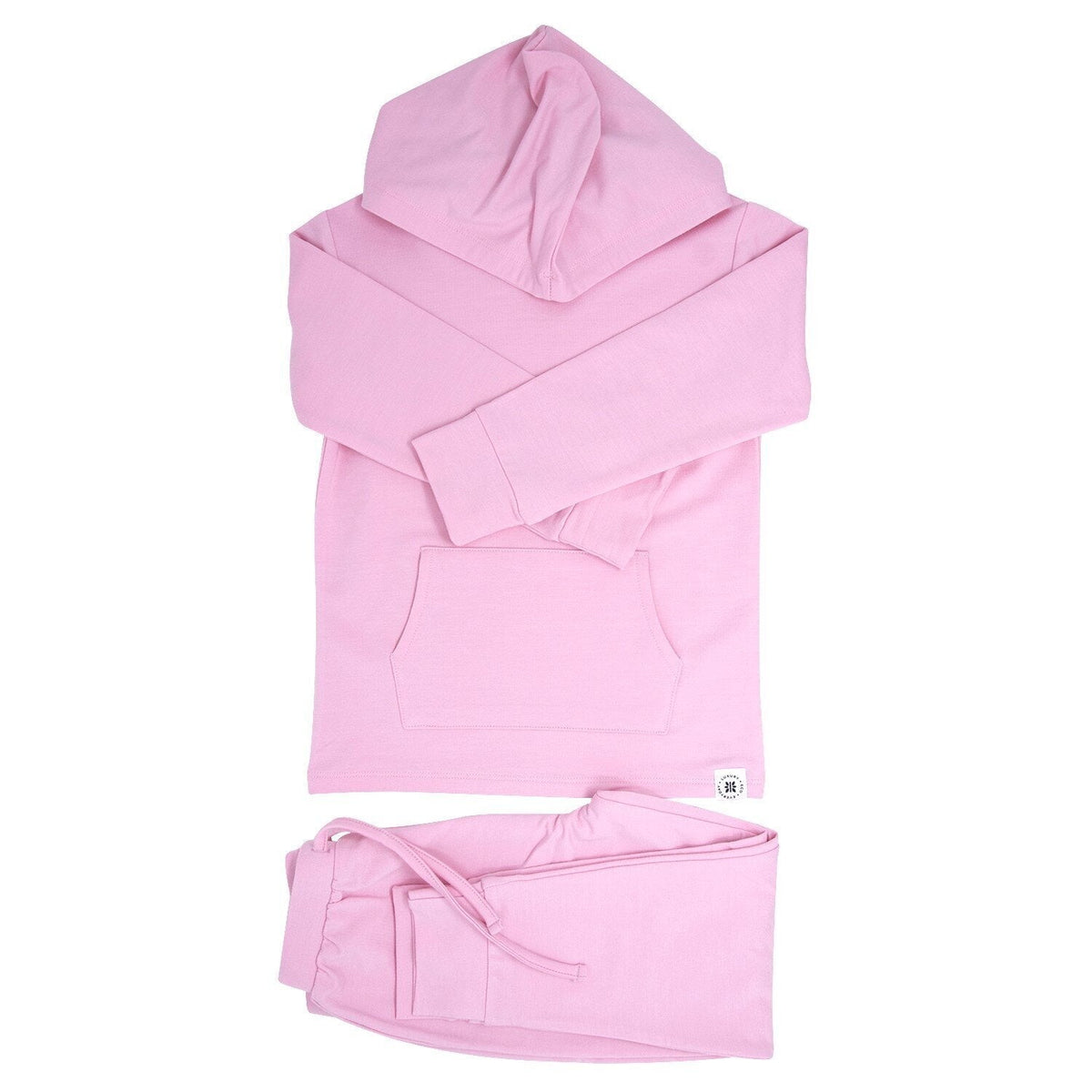 Hooded Jogger Set – Carnation Pink