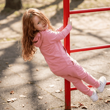 Hooded Jogger Set – Carnation Pink