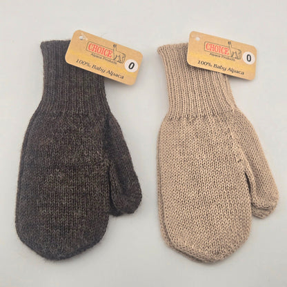 Kids' Alpaca Mittens