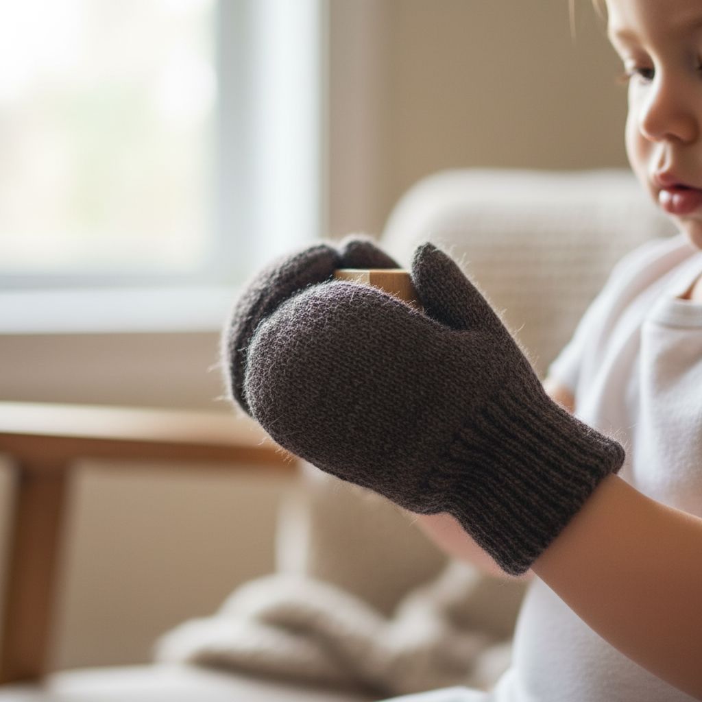 Kids' Alpaca Mittens