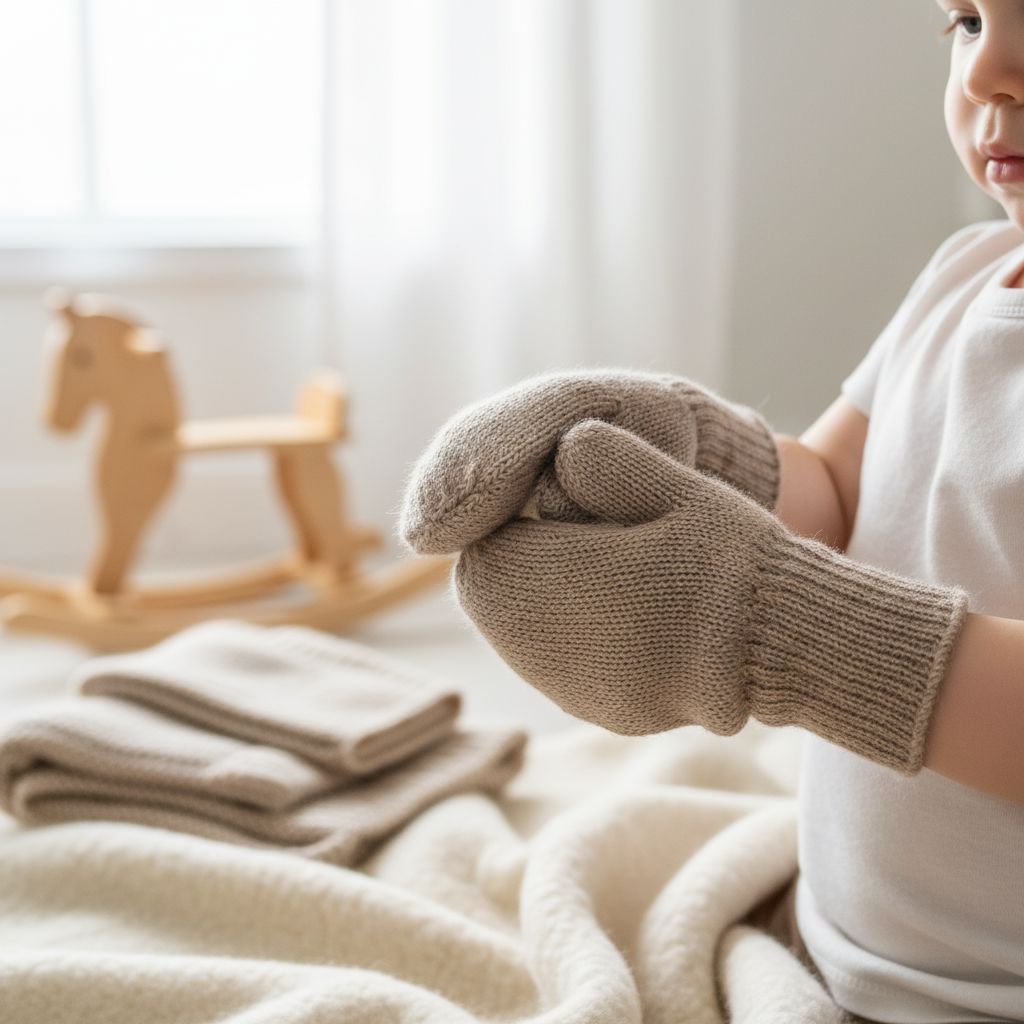Kids' Alpaca Mittens