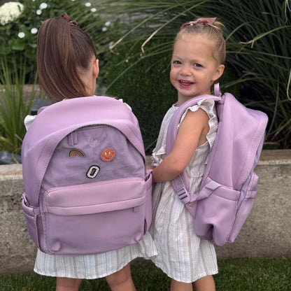 Kids' Neoprene Backpack with Velcro Patch Panel (Ages 3–12)