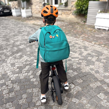Kids' Neoprene Backpack with Velcro Patch Panel (Ages 3–12)