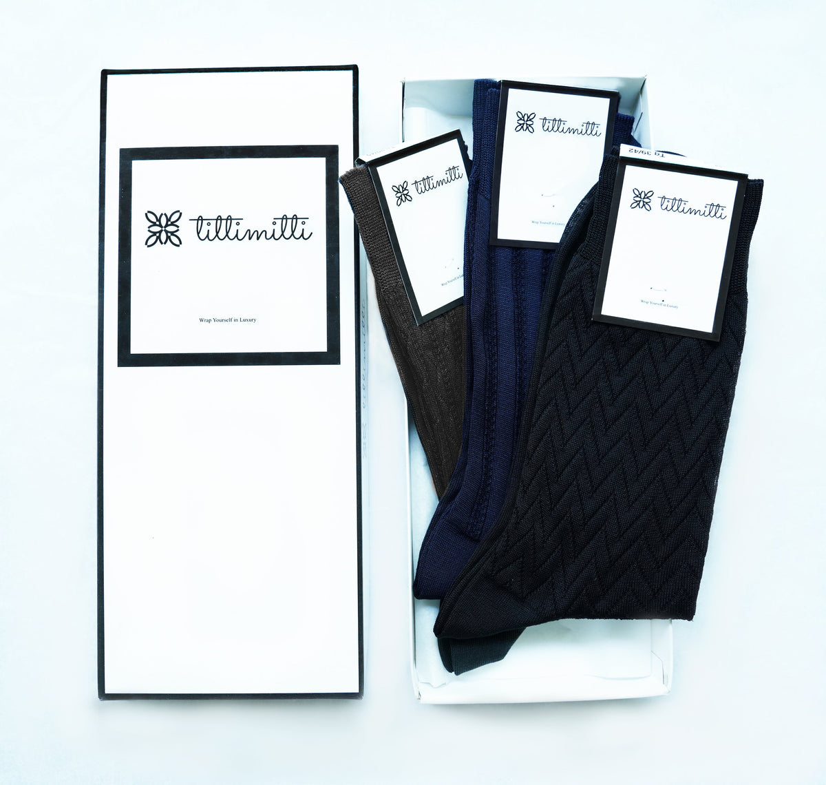 Men's Mercerized Cotton Dress & Trouser Socks, 3-Pack