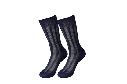 Men's Mercerized Cotton Dress & Trouser Socks, 3-Pack