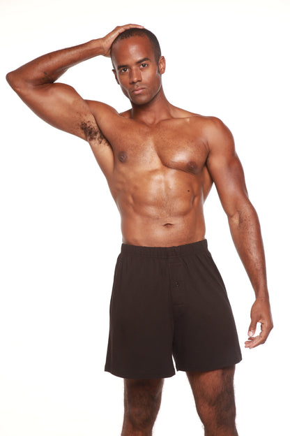 Men's Bamboo Boxer Shorts – Button Fly