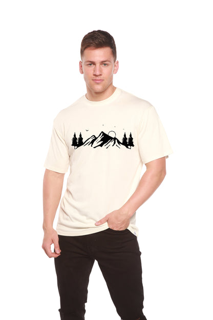 Mauna Kea Bamboo-Cotton Graphic Tee
