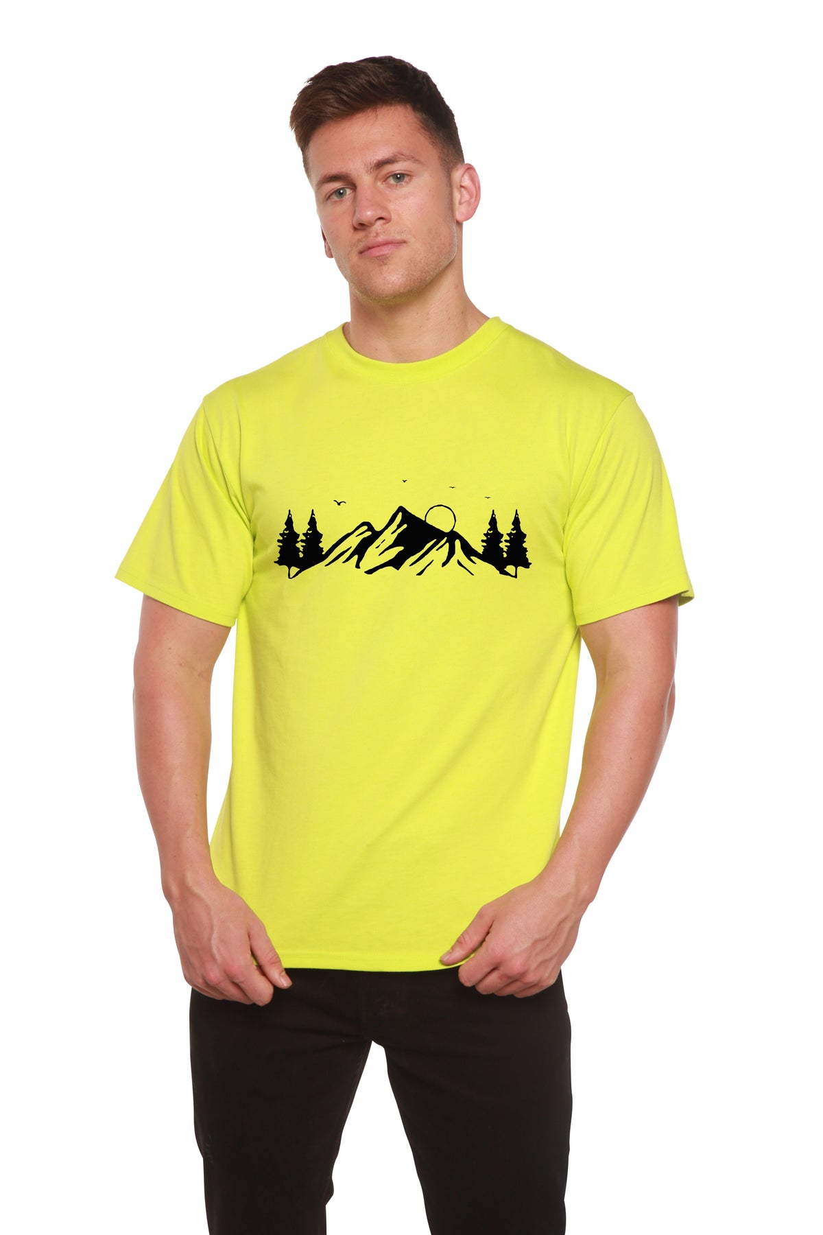 Mauna Kea Bamboo-Cotton Graphic Tee