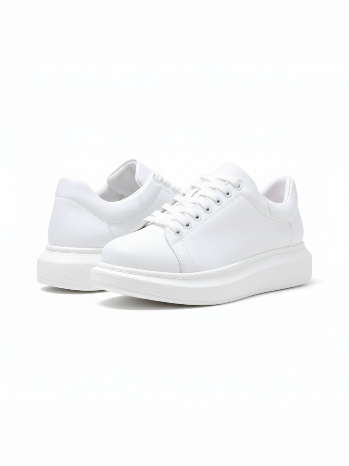 Men's Pluto Casual Sneaker – Pure White