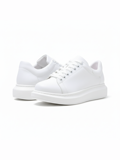 Men's Pluto Casual Sneaker – Pure White
