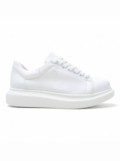 Men's Pluto Casual Sneaker – Pure White