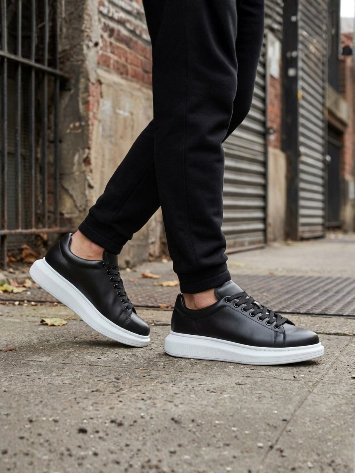 Men's Pluto Casual Sneaker – Shadow Black