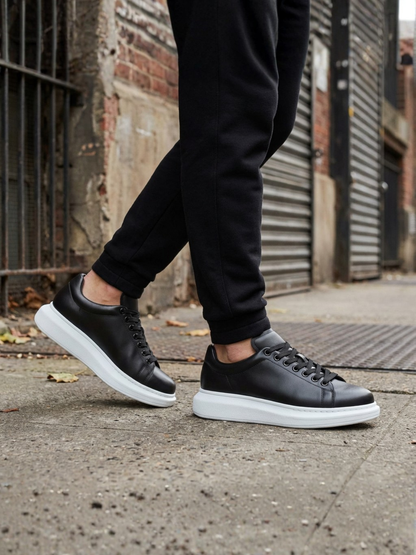 Men's Pluto Casual Sneaker – Shadow Black