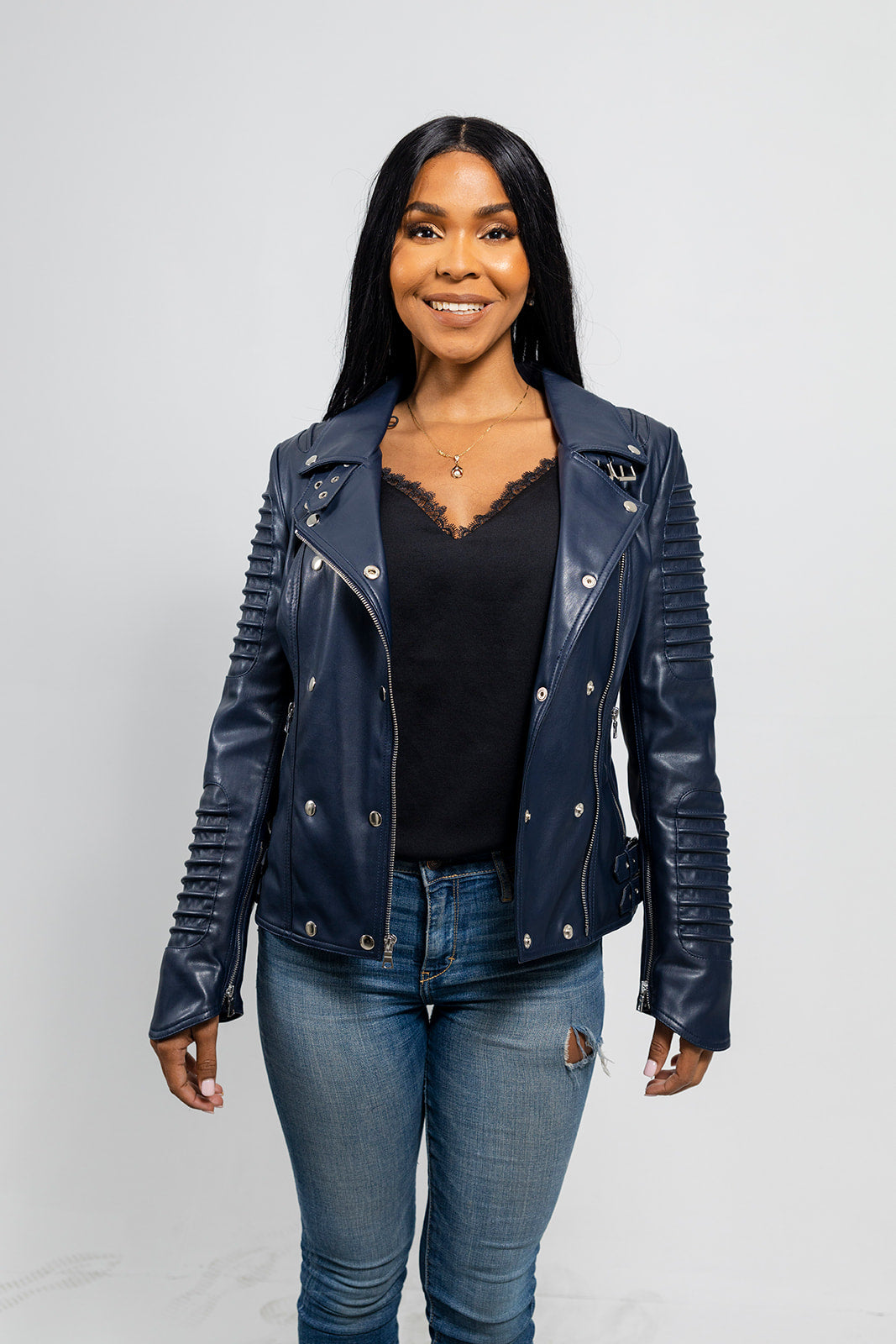 Women's Paris Faux Leather Jacket