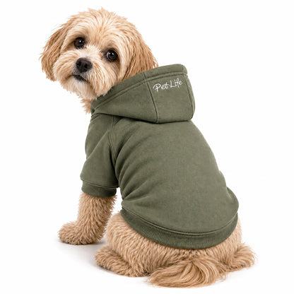 Plush Cotton Hooded Dog Sweater