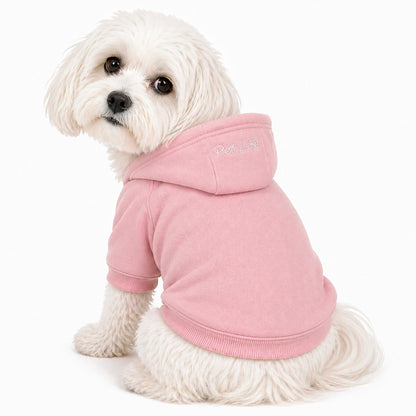 Plush Cotton Hooded Dog Sweater