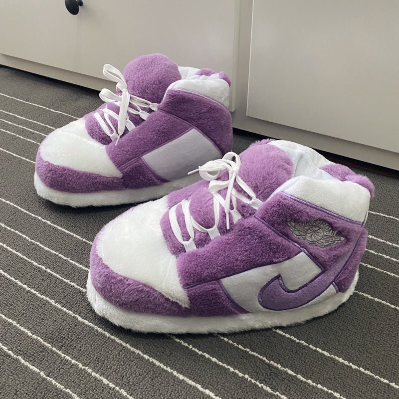 Kids' Sneaker Slippers – Purple