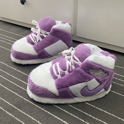 Kids' Sneaker Slippers – Purple