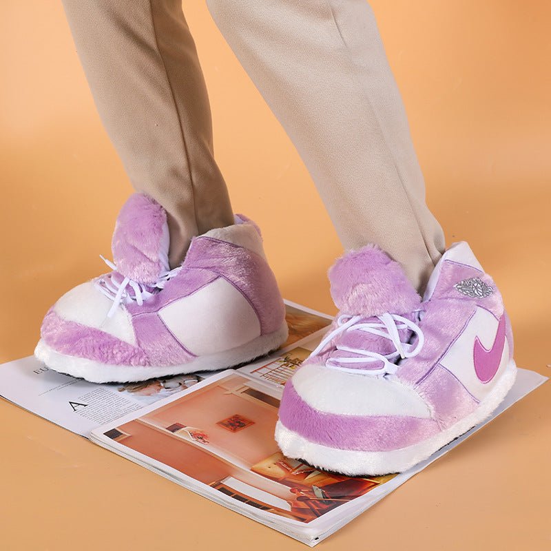 Kids' Sneaker Slippers – Purple