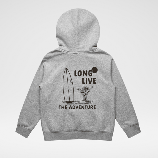 Long Live Hoodie – Heather Gray