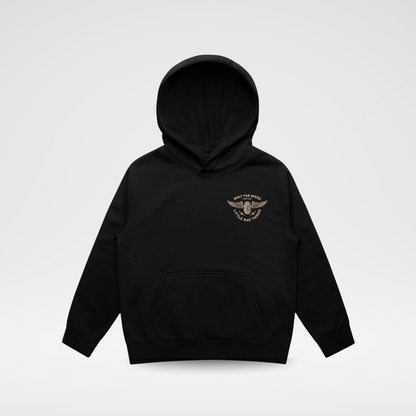 Winged Mechanic Hoodie – Black