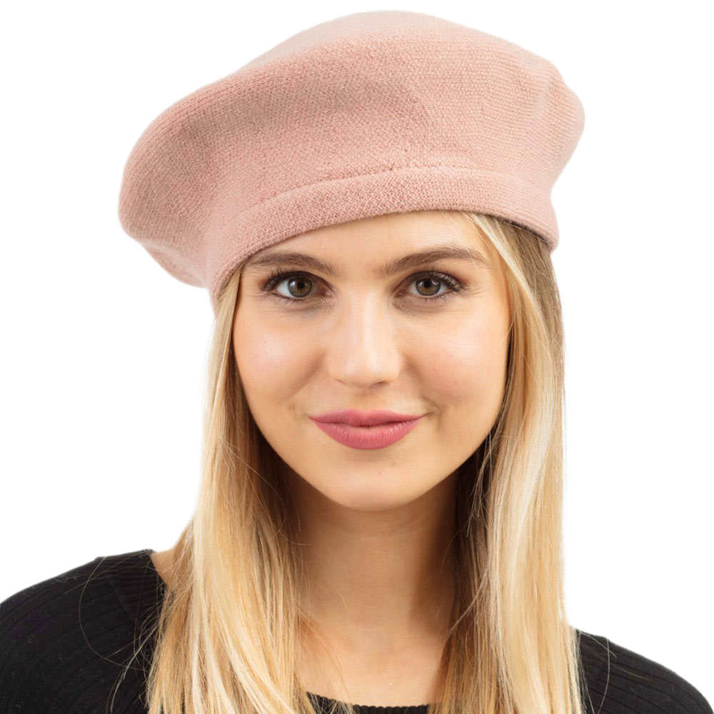 Stretchy Knit Beret