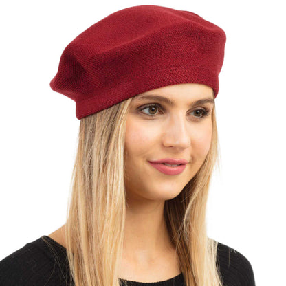 Stretchy Knit Beret