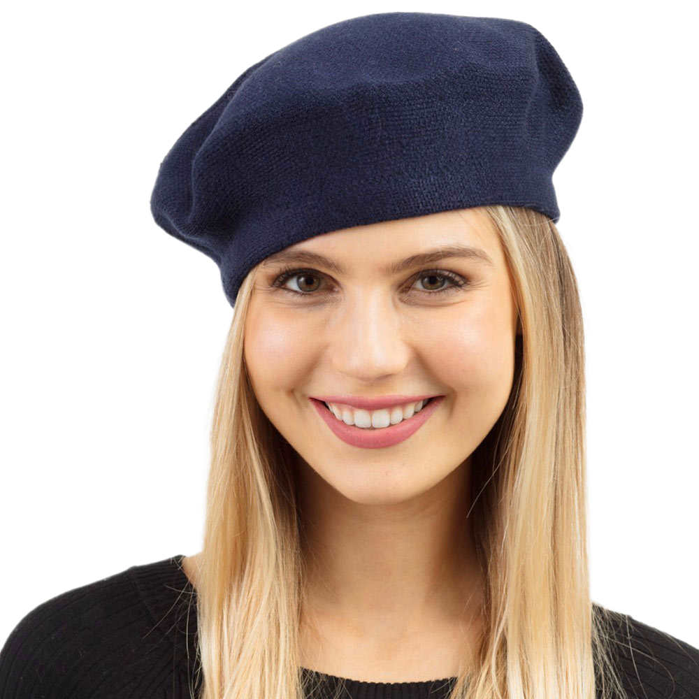 Stretchy Knit Beret