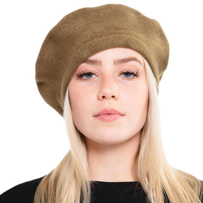 Stretchy Knit Beret